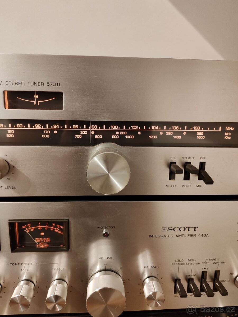 Vintage sestava SCOTT 440A, 570TL, 197B - 3