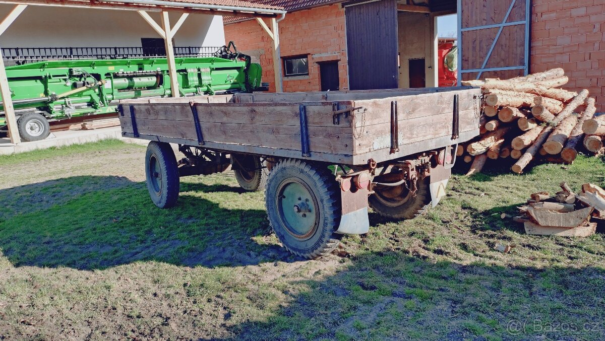 Traktorový přívěs, vlek 3,5t - 3