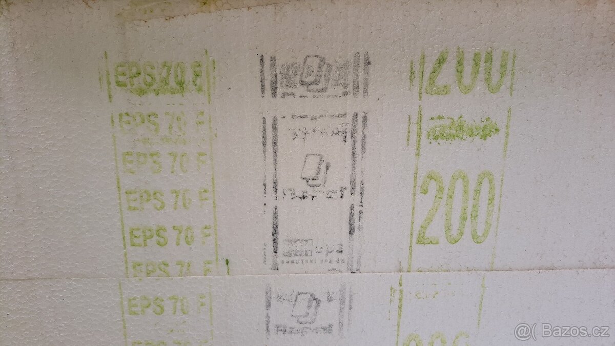 Polystyren 70F 200mm - 3