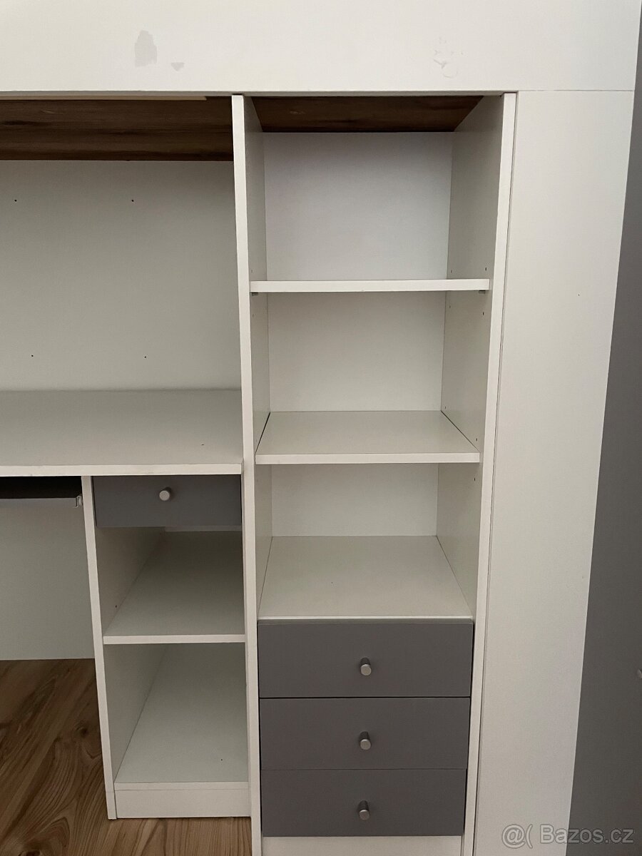 Vysoká postel,90/200cm - 3