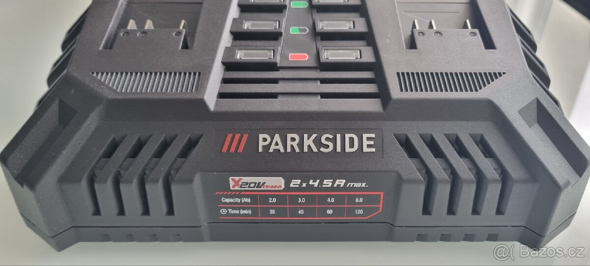 Parkside duální nabíječka baterií PDSLG 20 B1 - 3