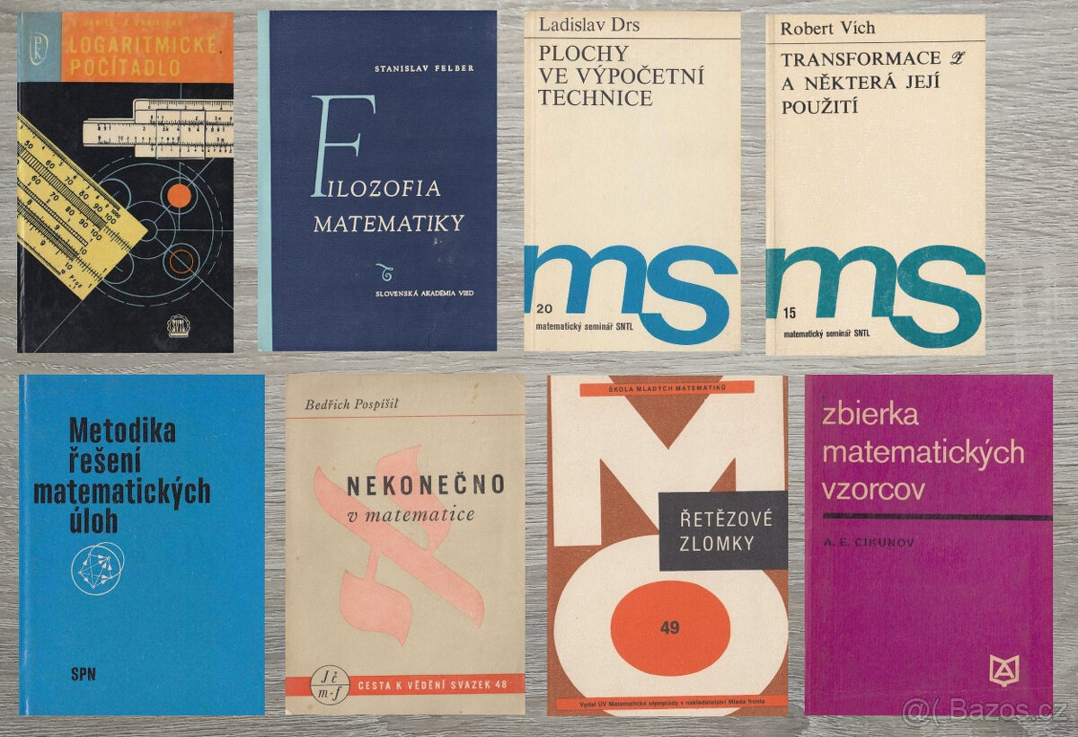 Knihy z matematiky - 3