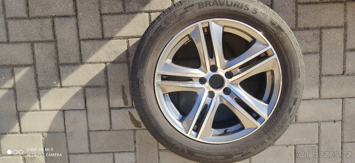 Litá kola ULTIMATE 16"-Barum Bravuris 5-205/55 r16-3ks - 3