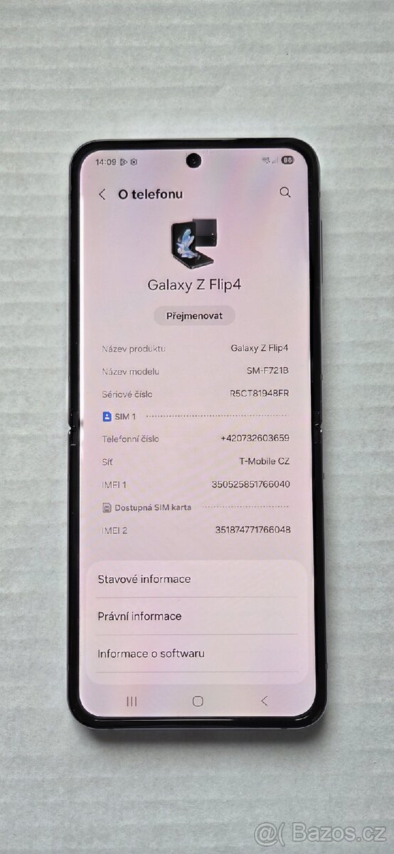 Samsung Galaxy Z Flip 4 TOP STAV - 3
