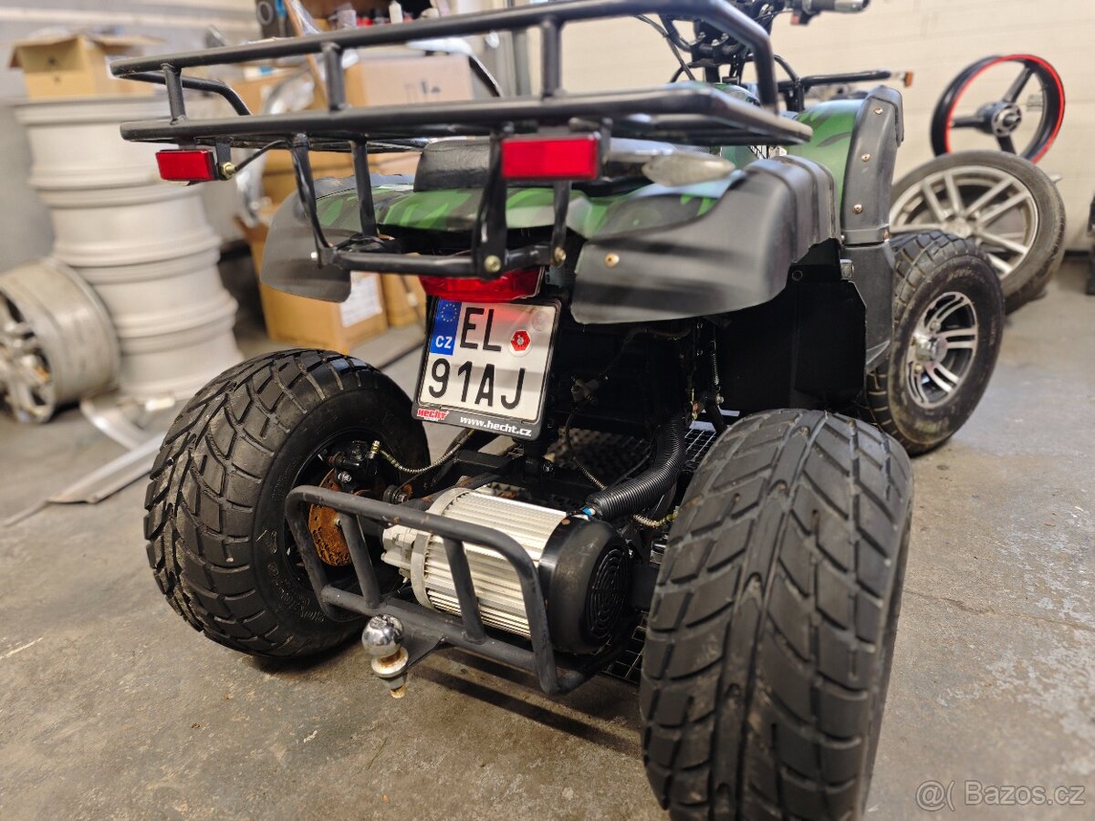 Akumulátorová čtyřkolka - HECHT 59399 ARMY - 3