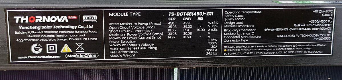Solární panely Full Black 450W Bifacial Veselí nad Moravou - 3