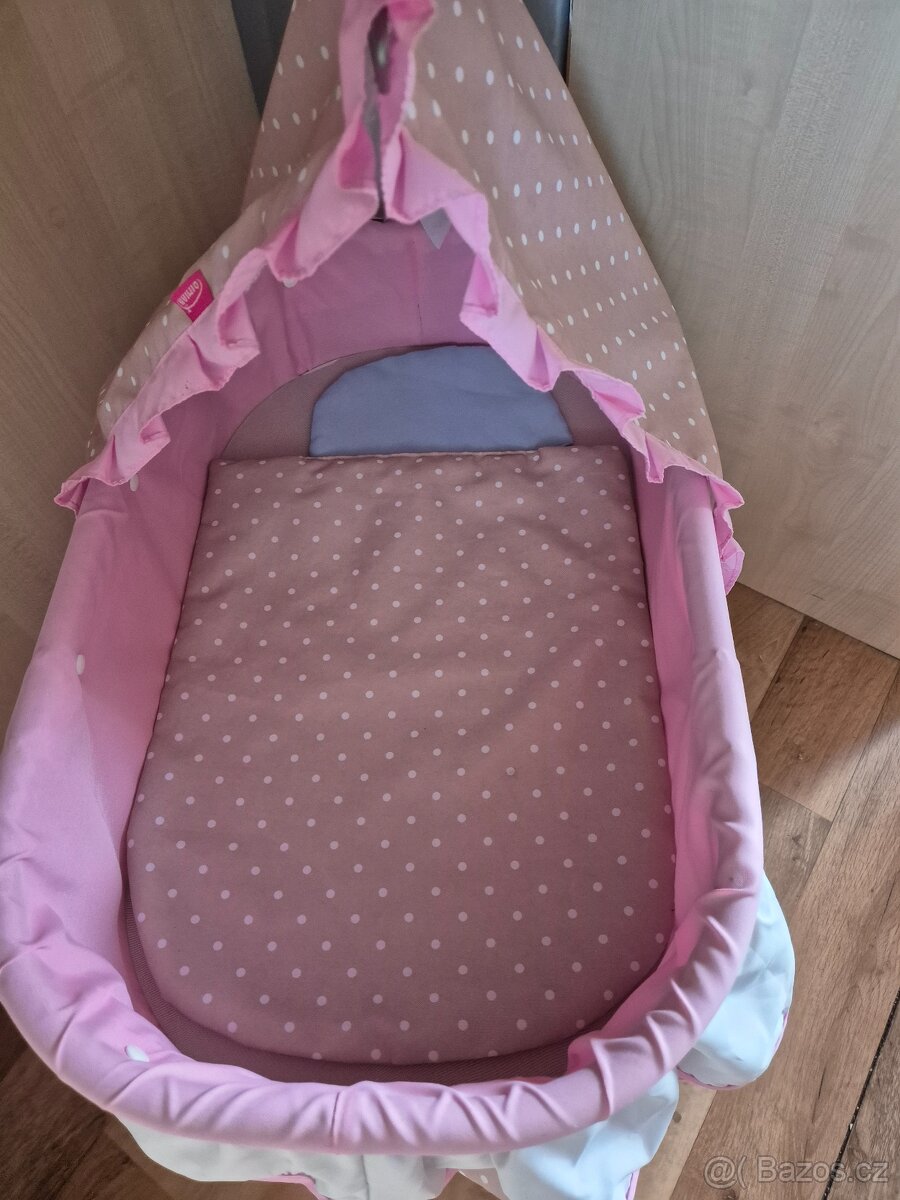 Postylka pro panenky, jídelní židlička, přebalovací pult - 3