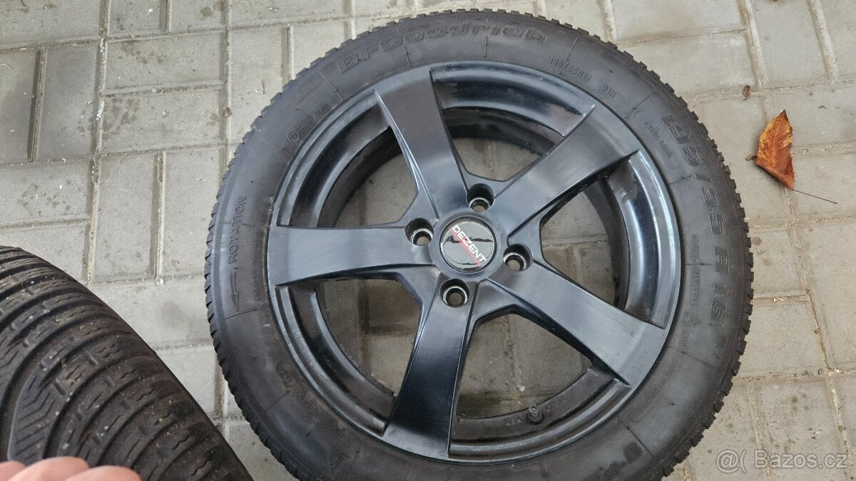 Zimní Sada Alu 4x108 195/55 R16 Dezent - 3
