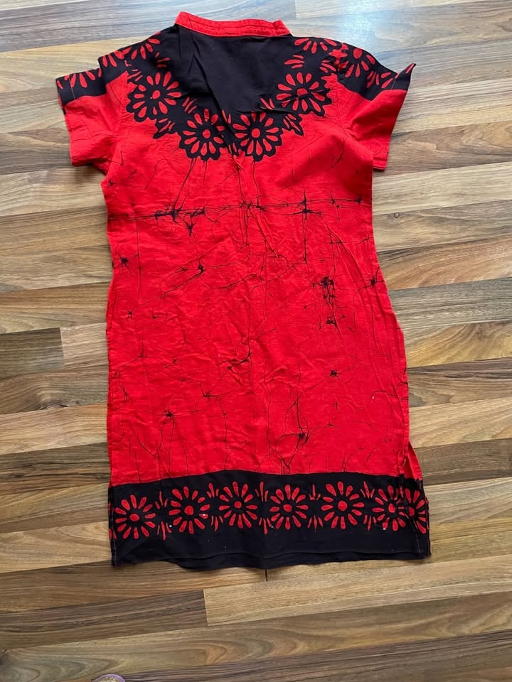 Nová dlouhá tunika s vysokým rozparkem, vel S/M, - 3