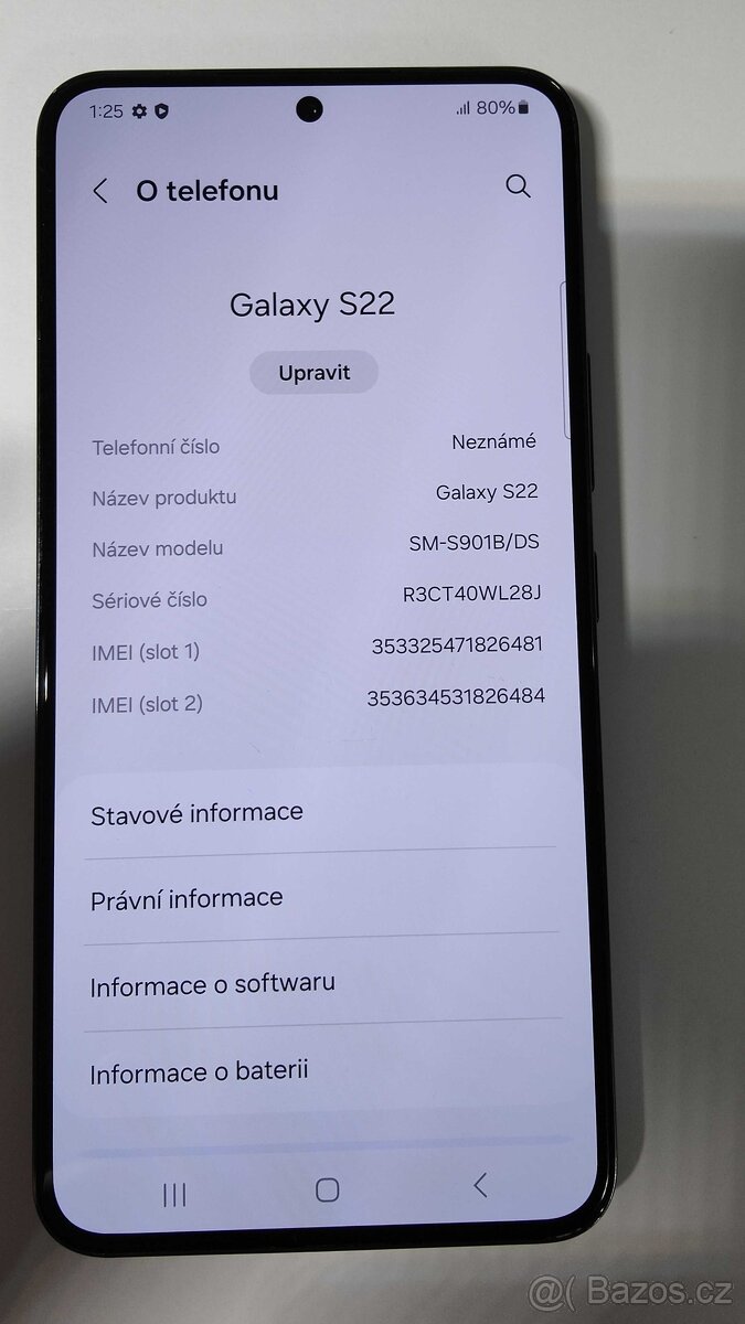 Samsung Galaxy S22 5G 8/128GB S901B, Phantom Black - 3