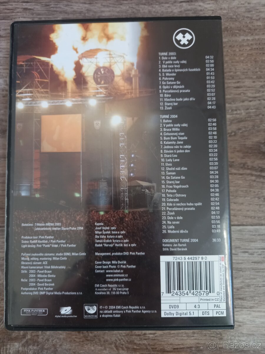 DVD KABÁT - TURNÉ 2003 - 2004 - 3