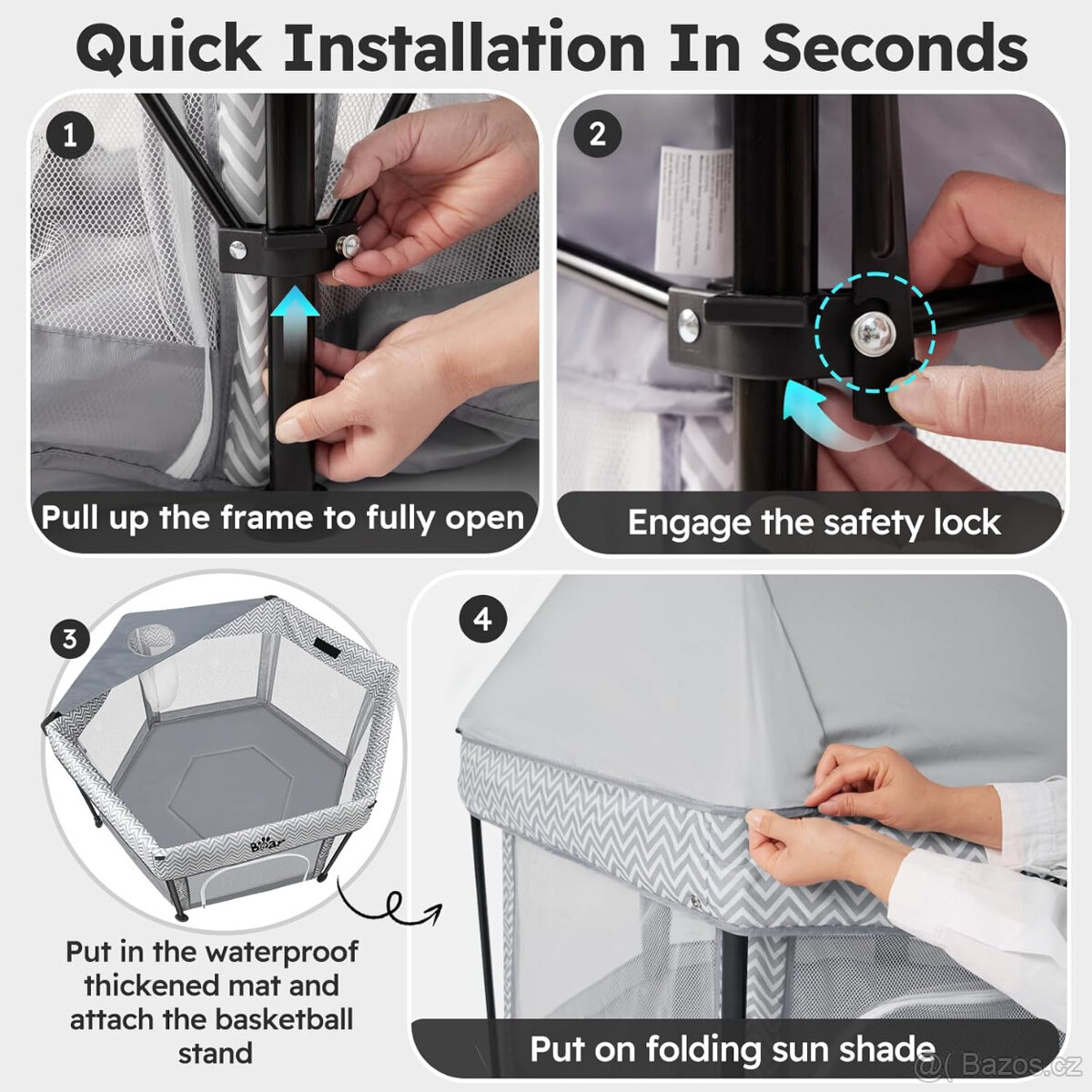 Nová dětská bezpečnostní ohrádka - 3