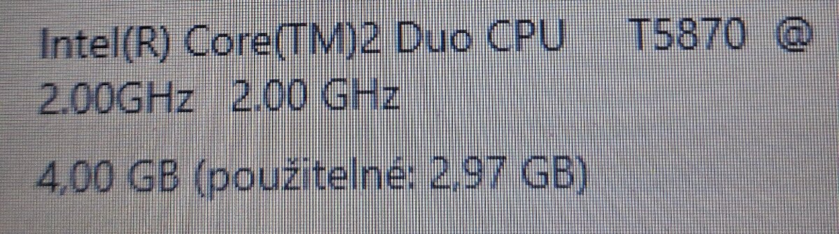 Notebook na náhradní díly - 3