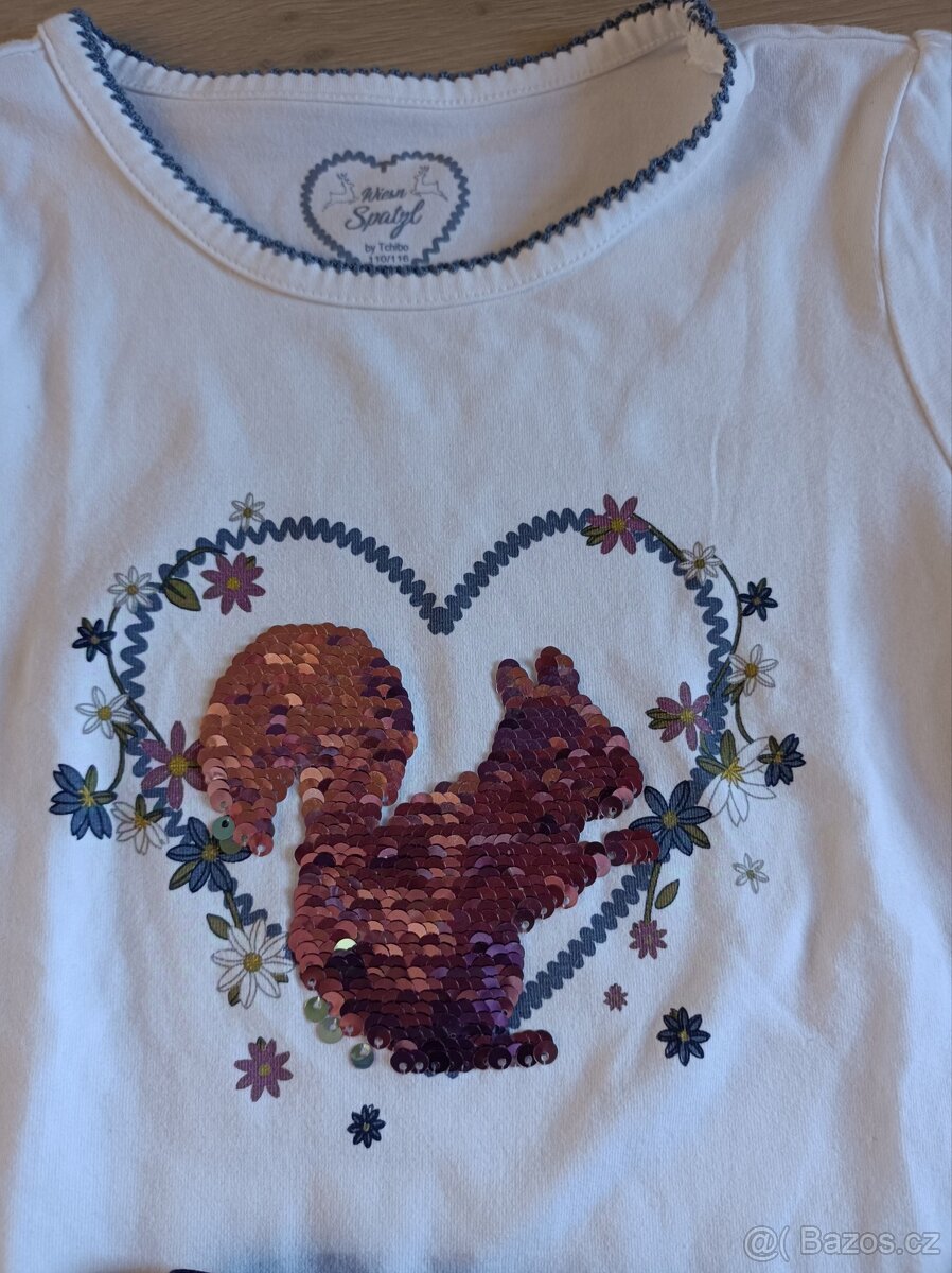 Dívčí tričko a sukýnka - 3