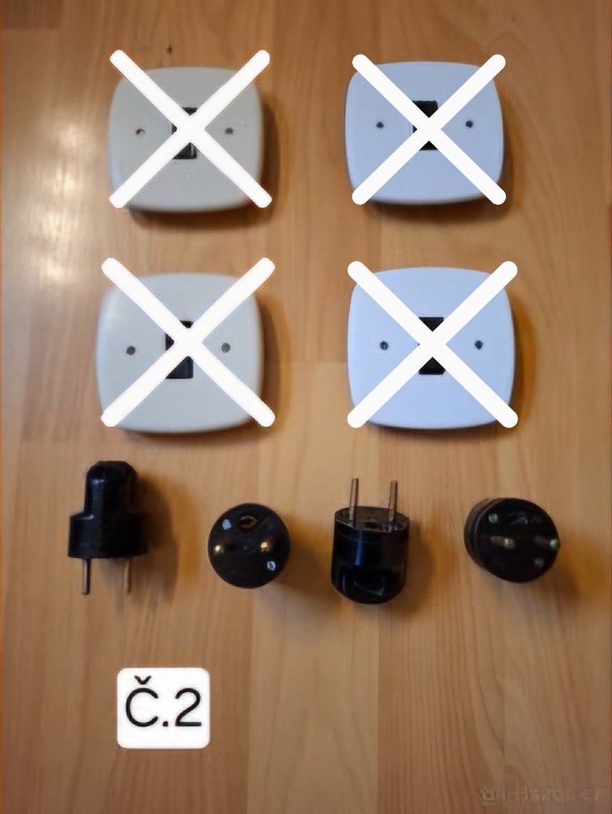 Staré vypínače a zásuvky - 3