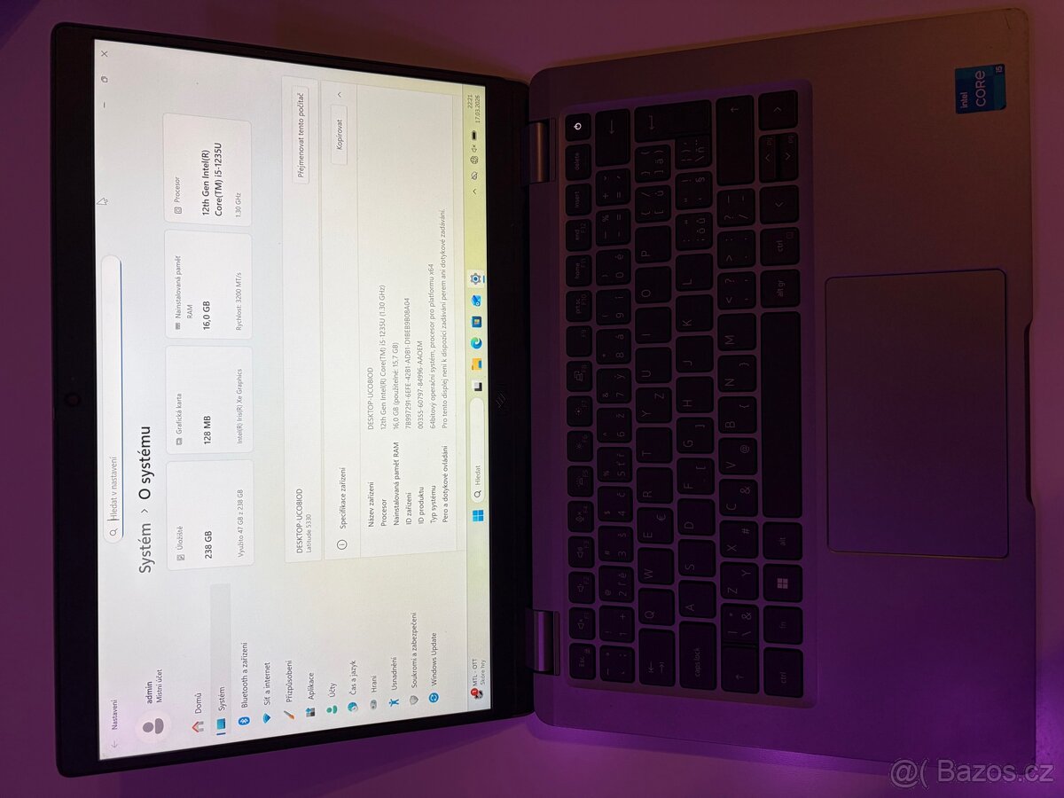 Notebook Dell latitude 5330 - 3