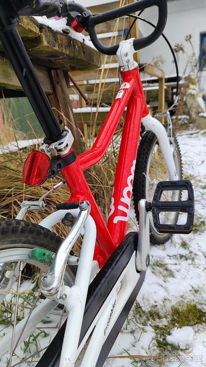 Dětské kolo WOOM 3 červené - 3