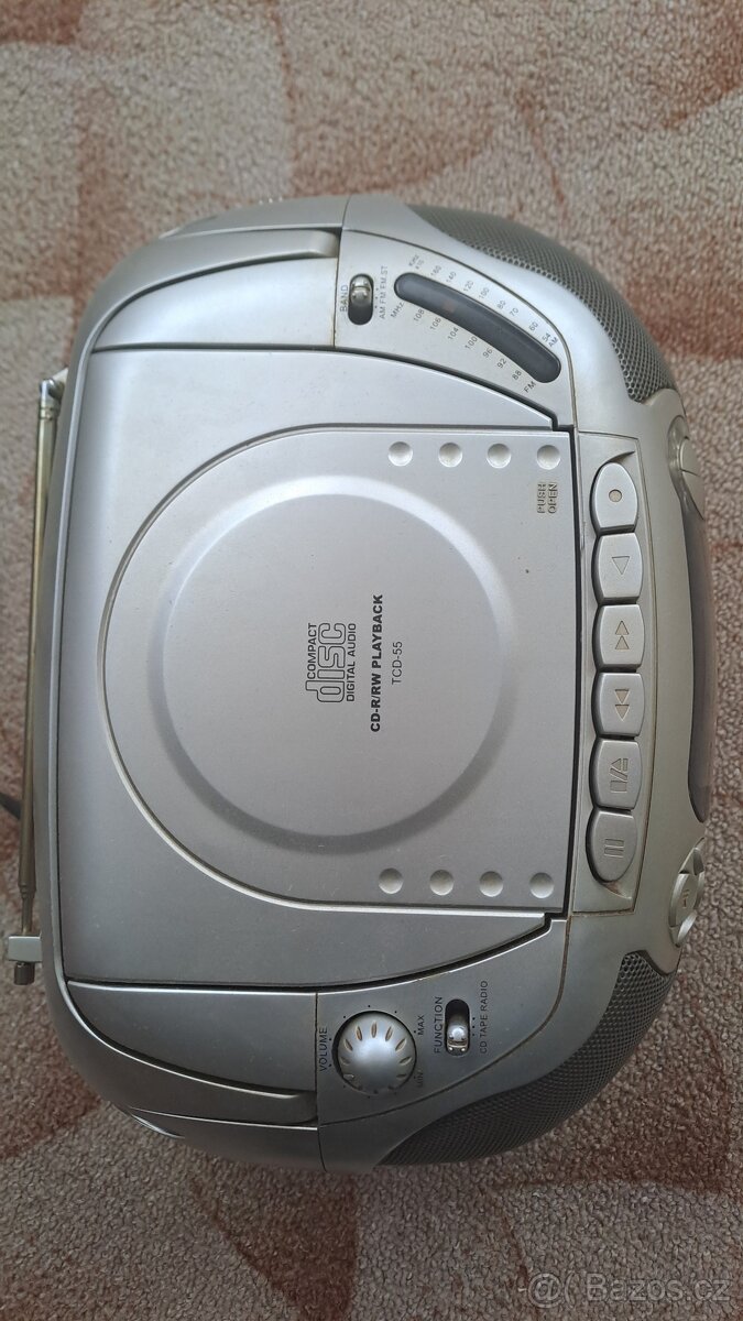 radiomagnetofon s CD přehrávačem - 3