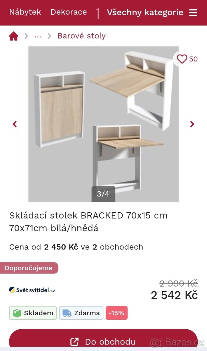 Skládací stolek - 3
