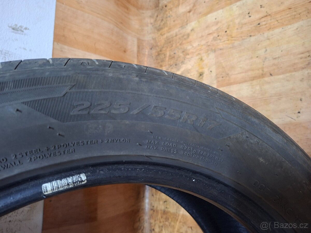 Letní pneu 225/55/17 Hankook - 3