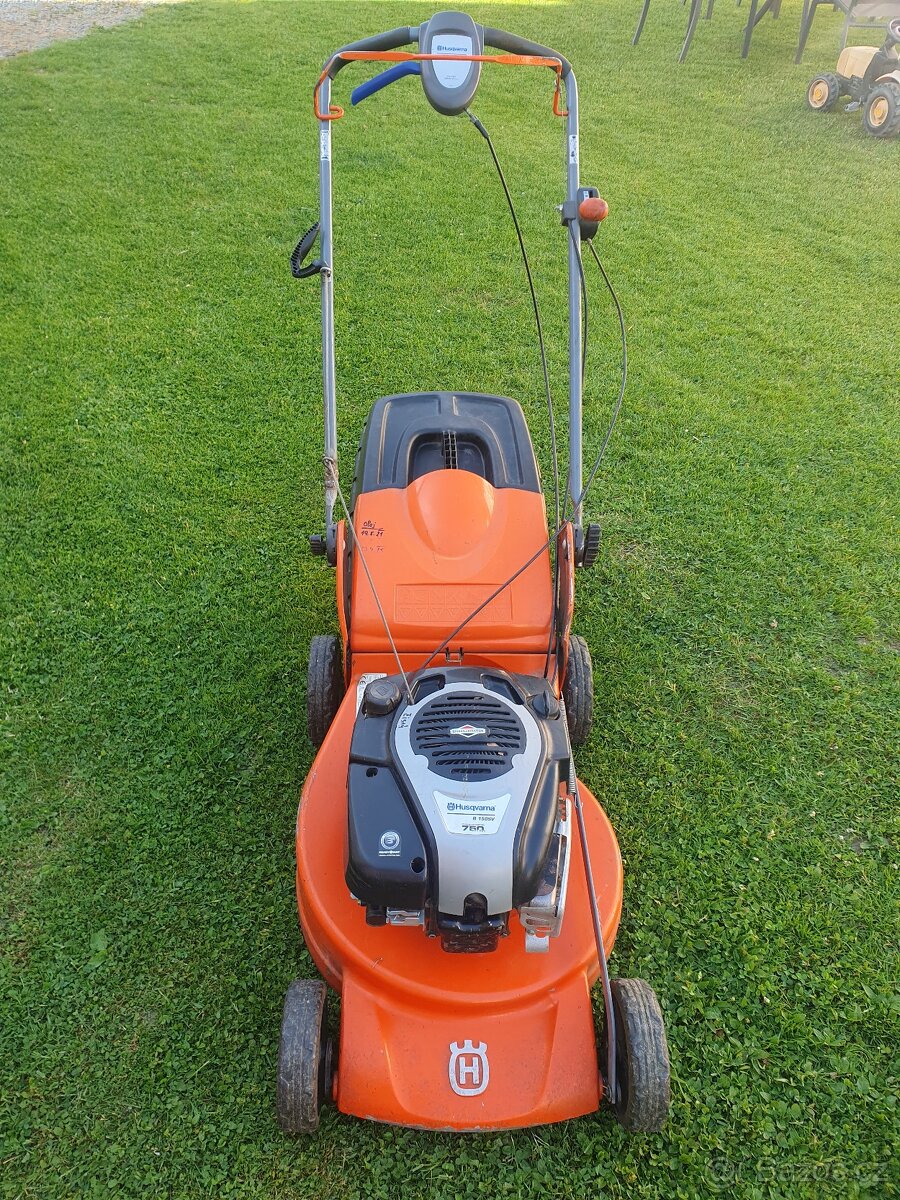 Benzinová sekačka Husqvarna. - 3