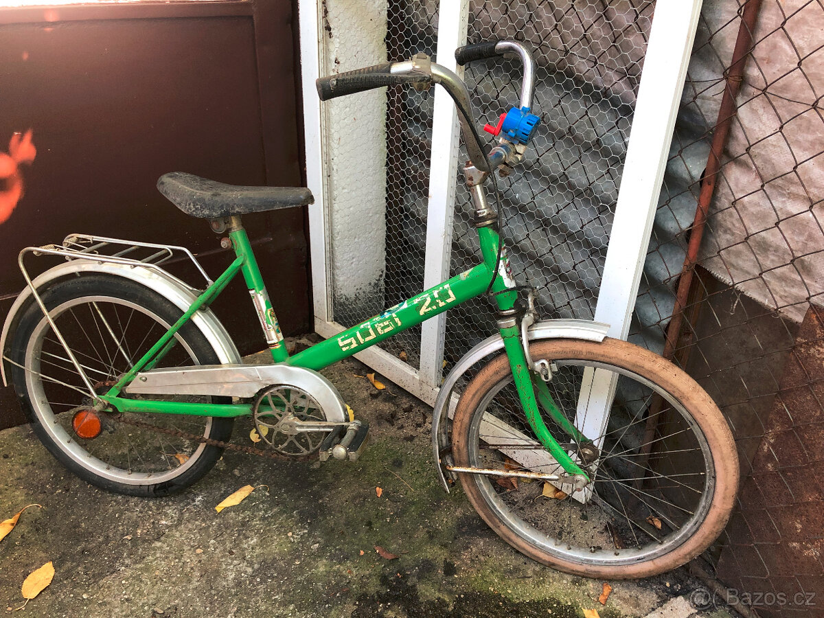Staré retro kolo Sobi 20 - 3