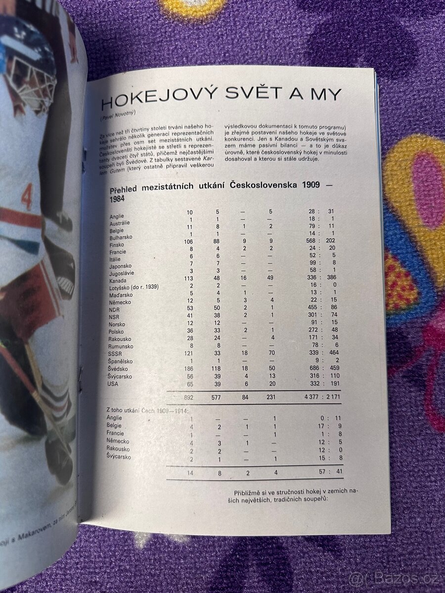Program - Hokej Praha 1985 - 3
