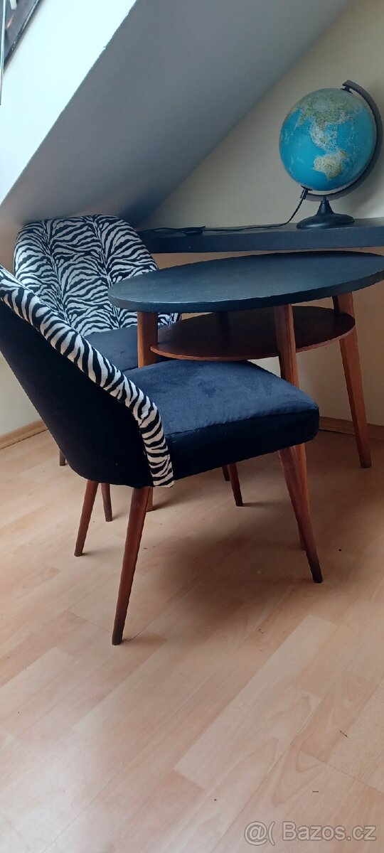 Vintage židle - křesla - 3