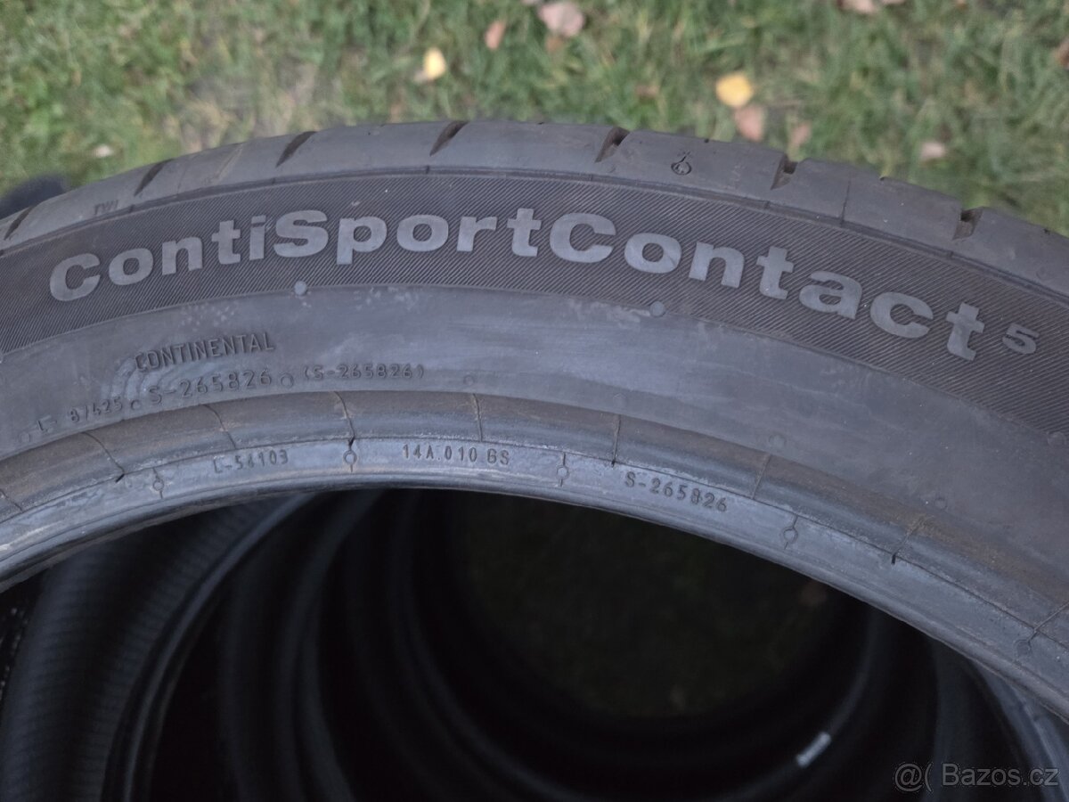 Zánovní letní pneu Continental ContiSportContact 255/40/20 - 3