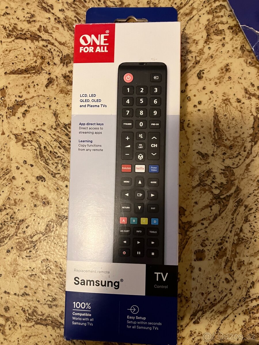 Univerzální ovladače Samsung,Philips,Panasonic - 3