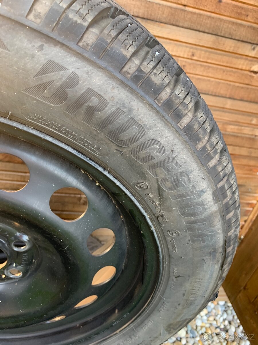 Zimní komplety Bridgestone Blizzak 195/60 R16 89H – 6 mm, Šk - 3