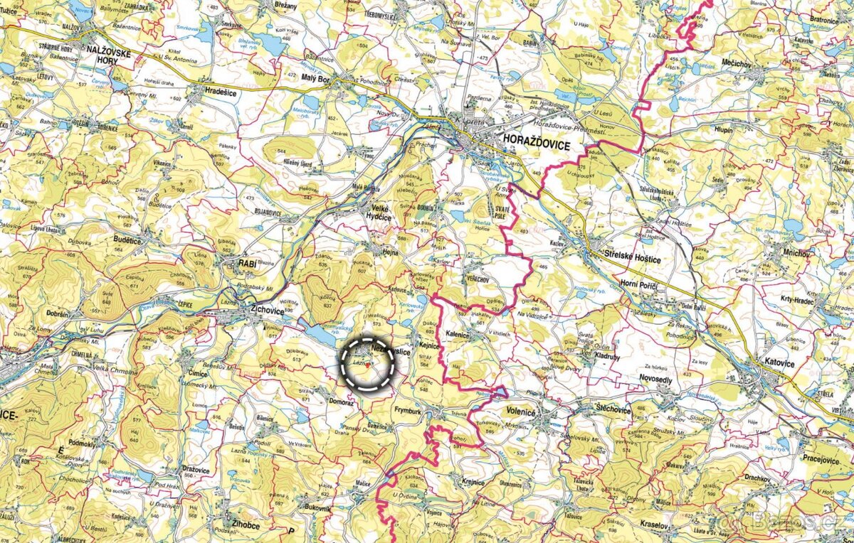 Pozemek, bydlení, prodej, Nezamyslice, Klatovy - 3