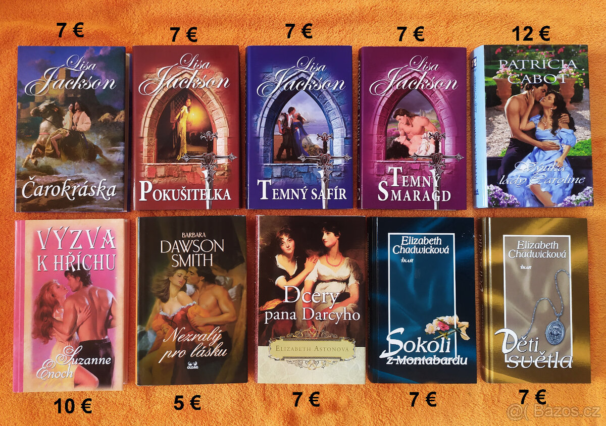 Romány, beletria, romantické, historické, detské knihy - 3