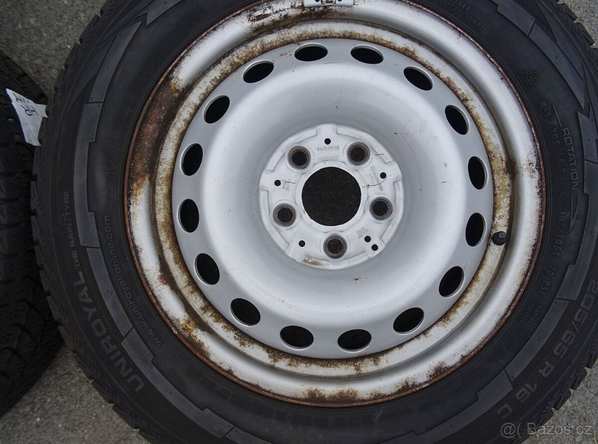 Disky na Mercedes Vito, 16", 5x112, ET 52, zimní sada - 3