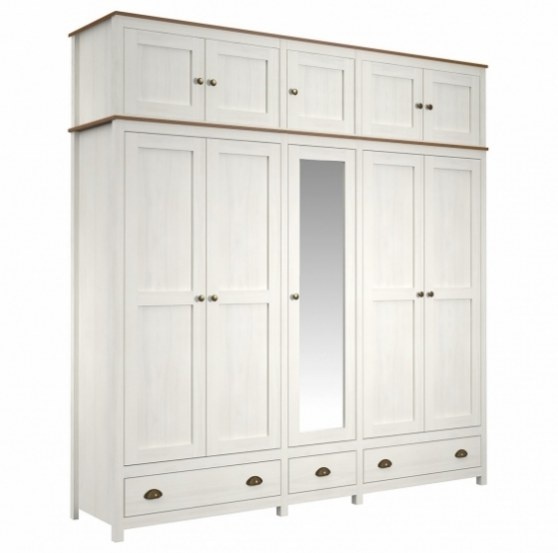 Dřevěná skříň 5dveřová TOPAZIO 206284 - 3