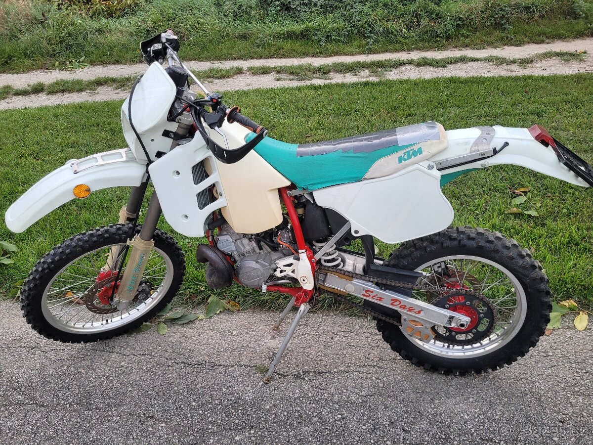 KTM GS 300 1991 Six days verzia + doklady - 3