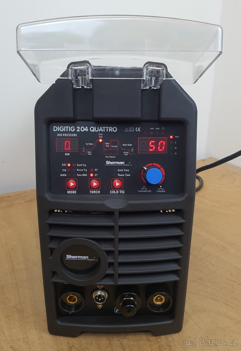 TIG svářečka a plazmová řezačka Sherman DIGITIG 204 QUATTRO - 3