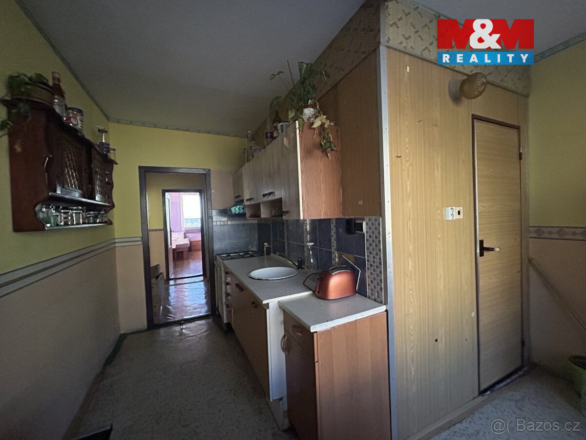 Pronájem bytu 2+1, 58 m², Jirkov, ul. Generála Svobody - 3