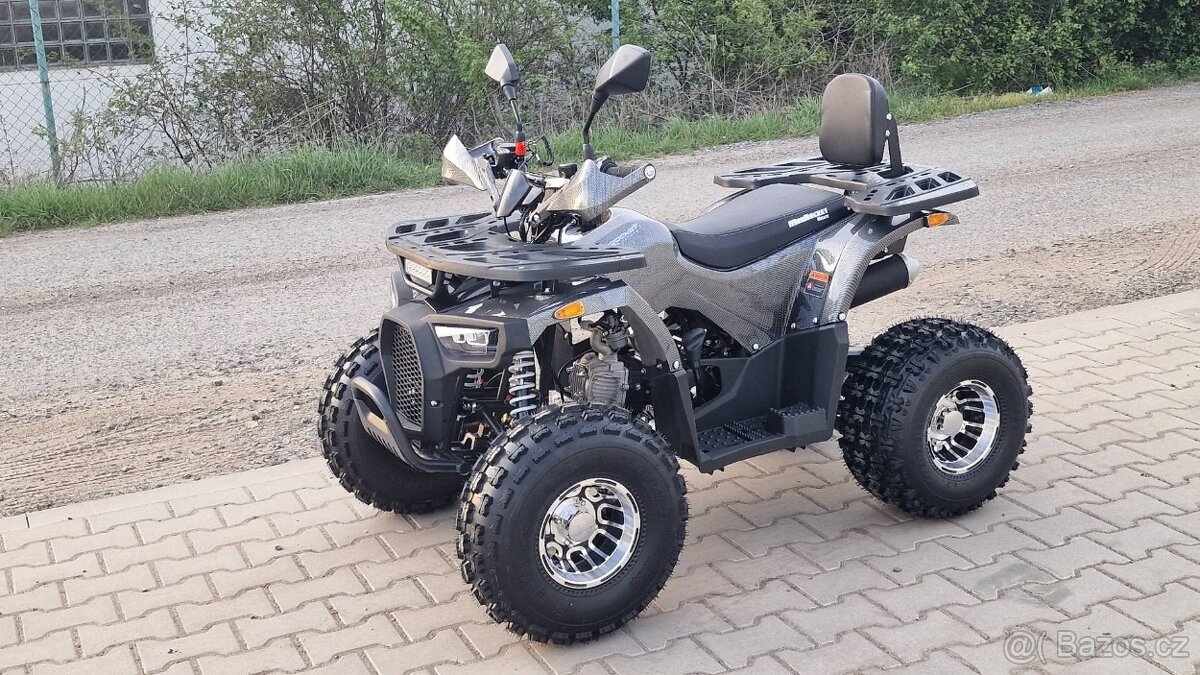 Dětská čtyřtaktní čtyřkolka ATV Hunter II 125ccm Delux - 3
