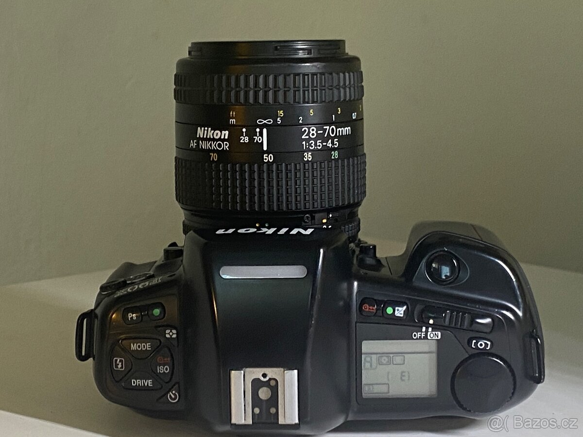 Nikon F90X + AF Nikkor 28–70mm f/3,5–4,5 – plně funkční set - 3