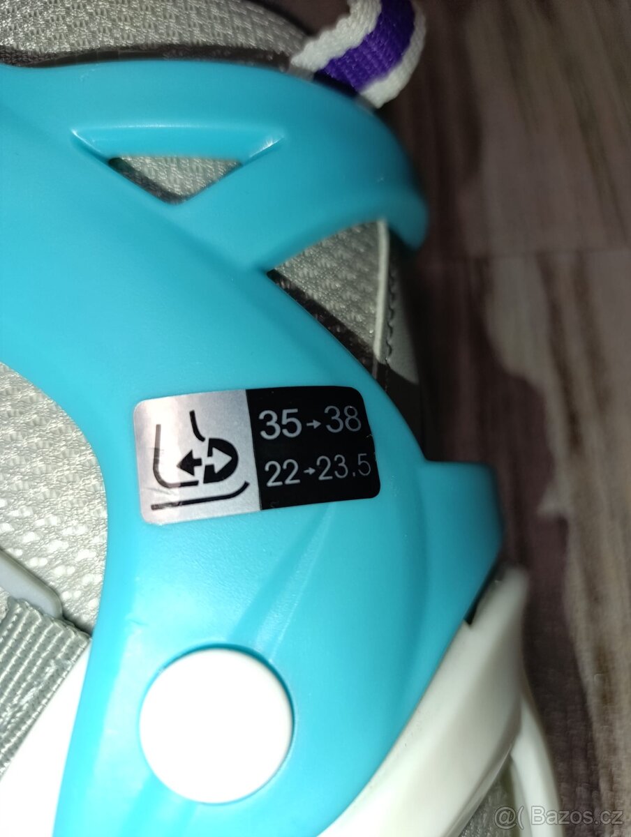 Dětské nastavitelné dívčí brusle Oxelo - 3