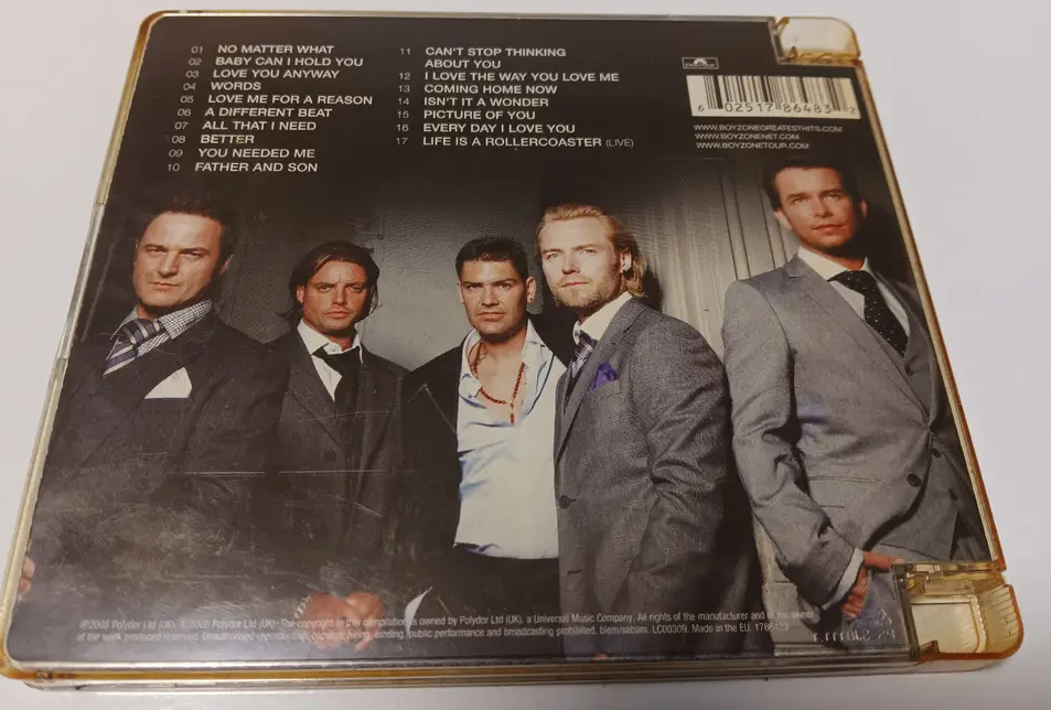 BOYZONE - Back Again... No Matter What - GreatHits - 3