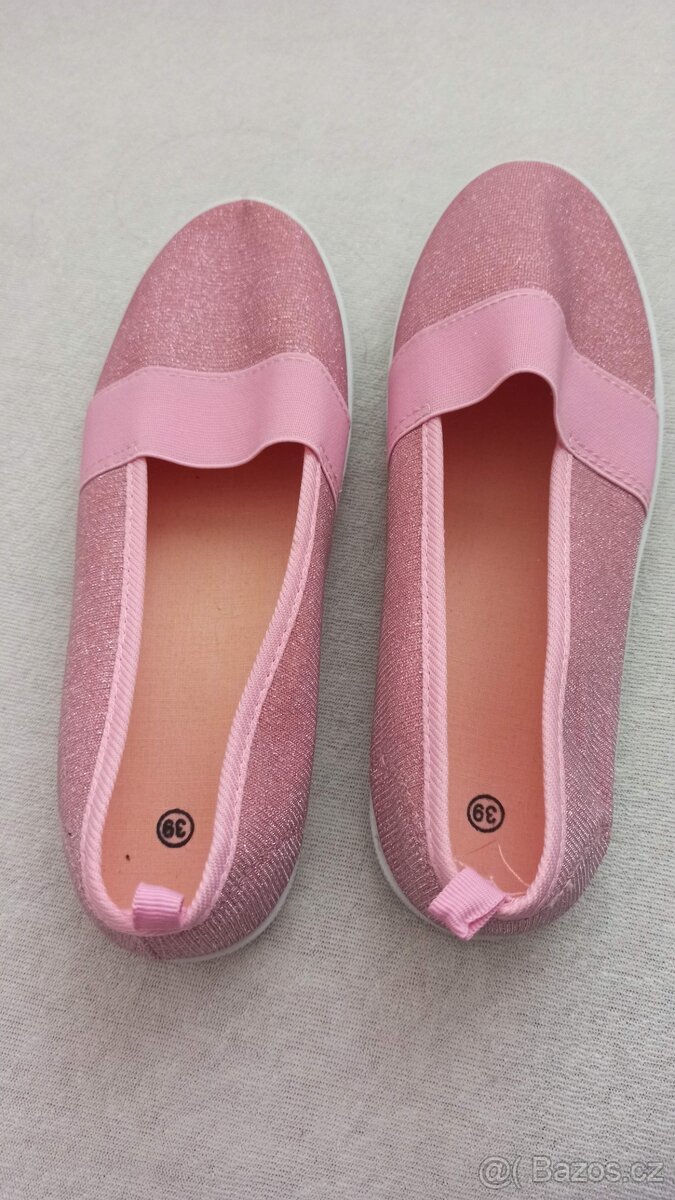 Dámské plátěné boty -vel. 39 -nové - 3