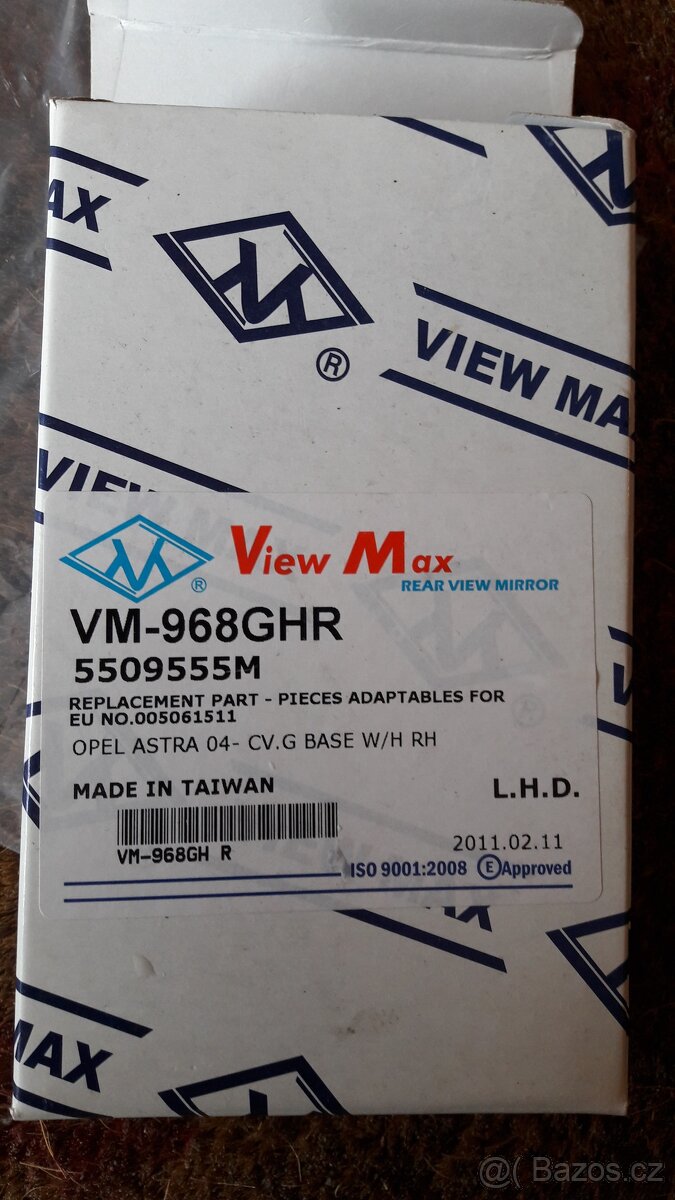 zpětné zrcátko Opel Astra H, - 3