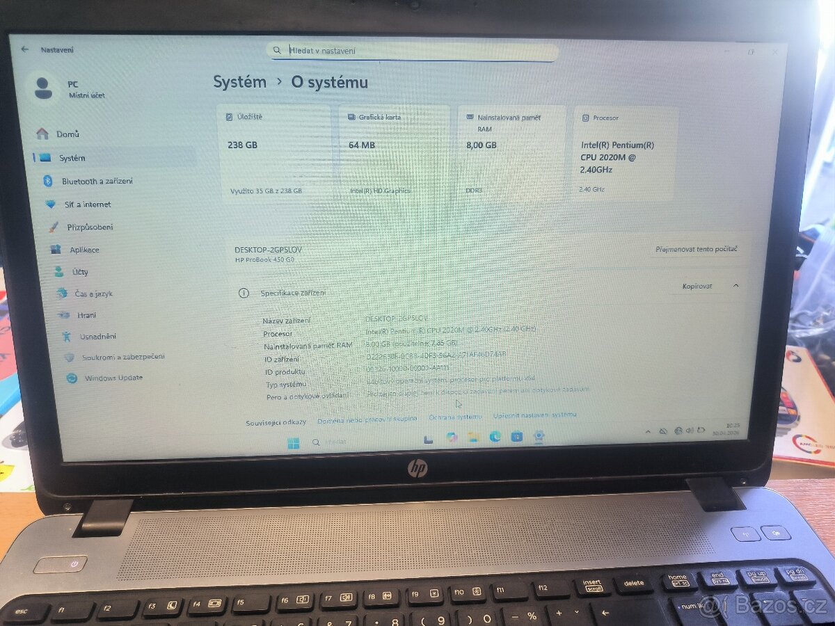 HP ProBook 450 - 3