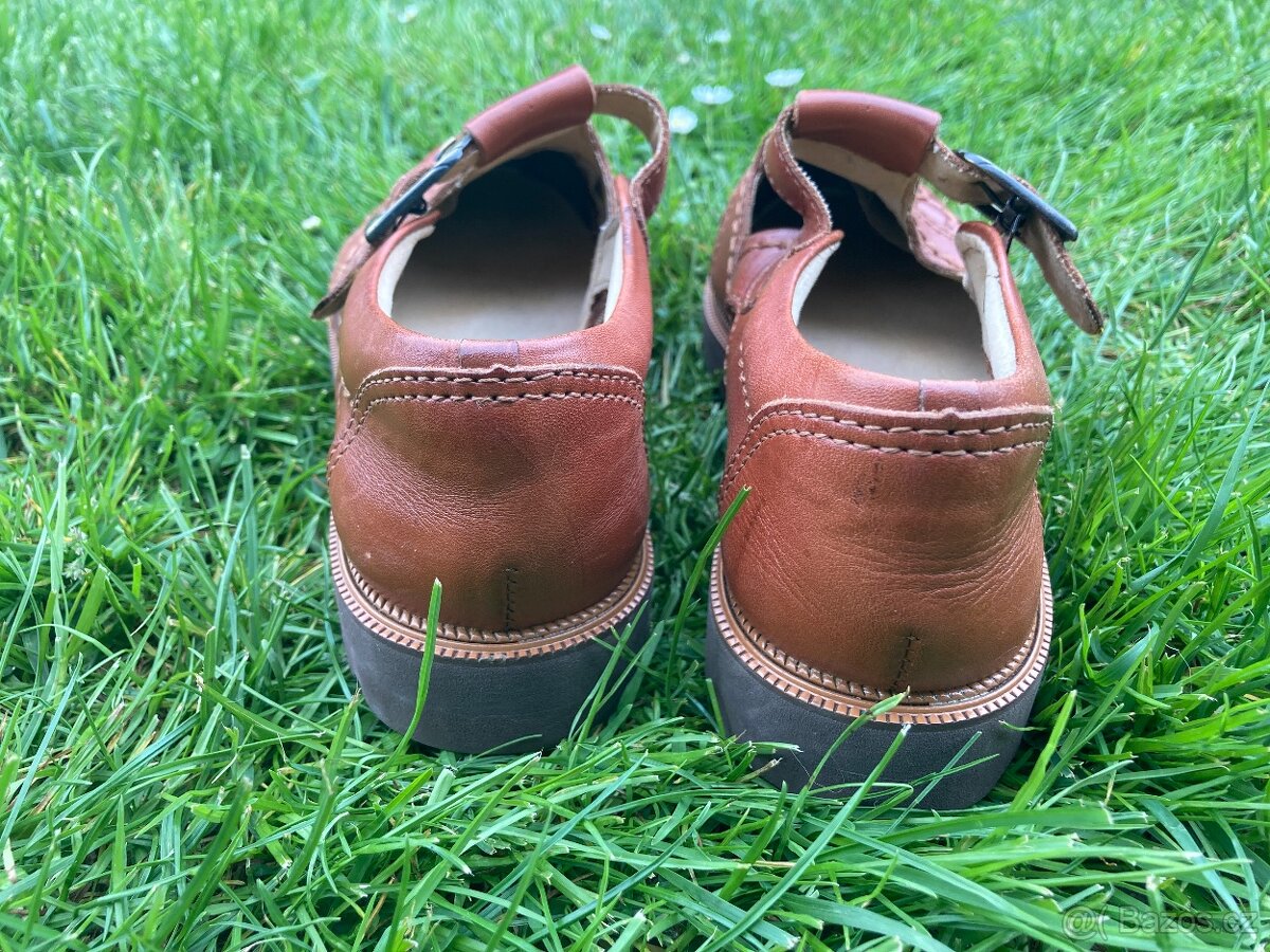 Kožené polobotky vel. 37 - 3