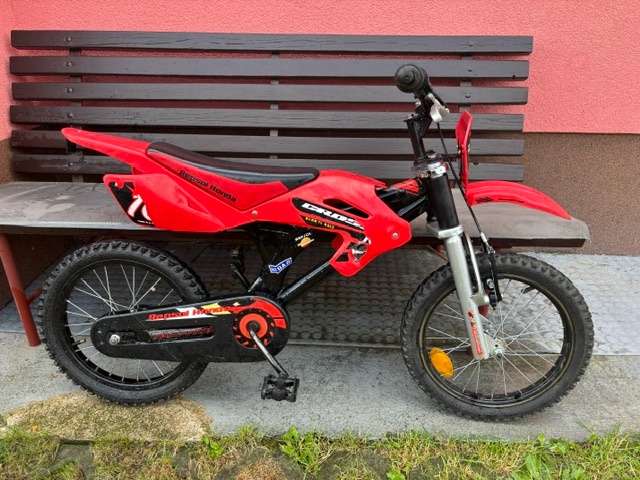 Prodám dětské kolo 16 "motorka" - 3