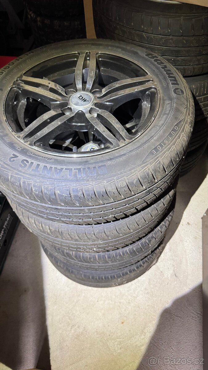 Letní kola R14 4x100 - 3