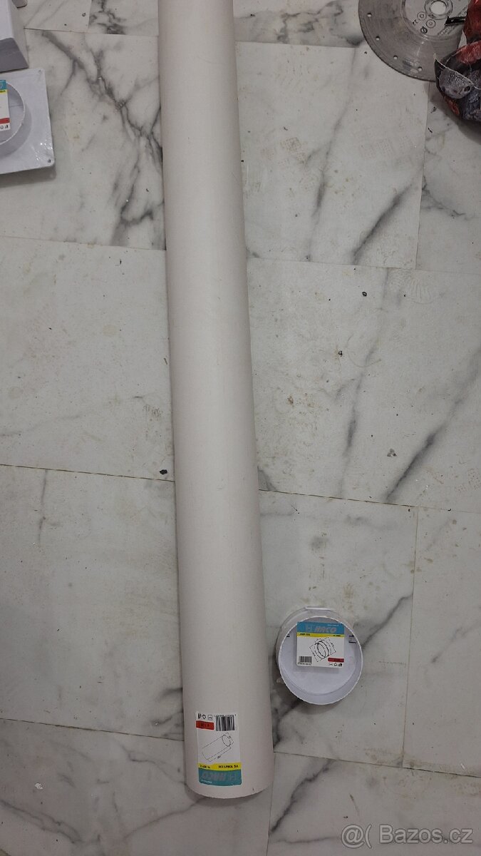 Haco kulaté díly k větráku 100mm + větrák - 3