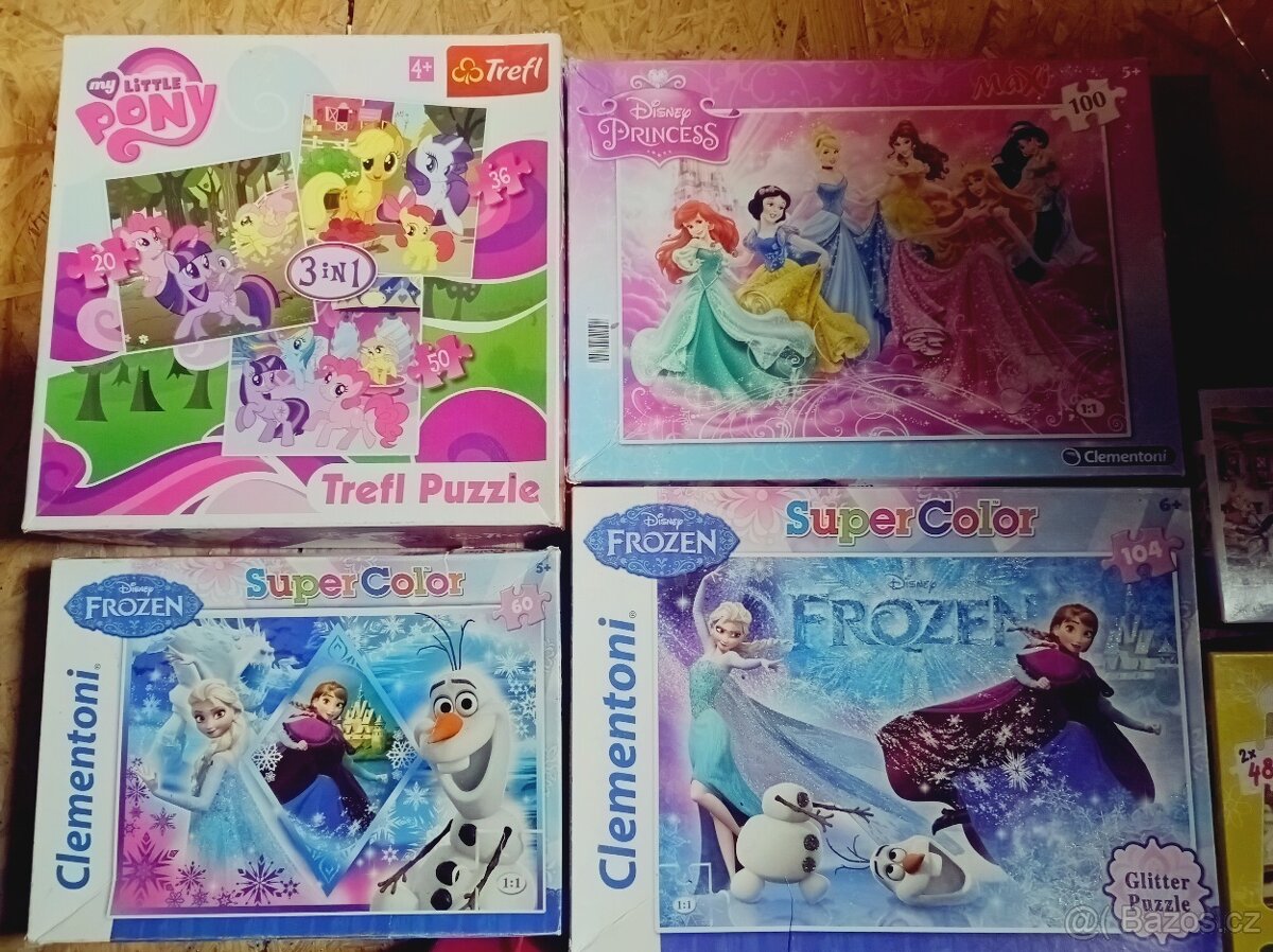 Puzzle pro dívky - 3